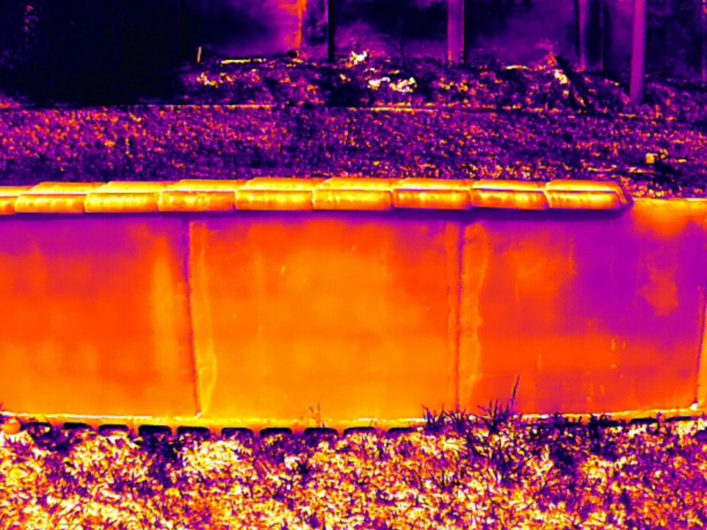 Drone empregado em atividade de pesquisa no IFSC
